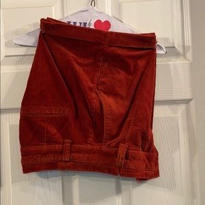 Express corduroy shorts